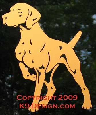 Vizsla decal 2024