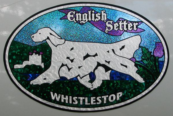 Custom XL Oval "Scottish Heritage" : Any Breed, Any Custom Text