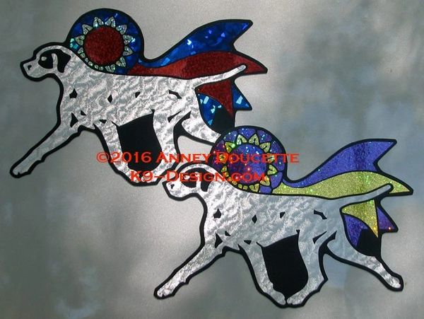 Pointer Trot With Ribbon Magnet - Choose Ribbon Color