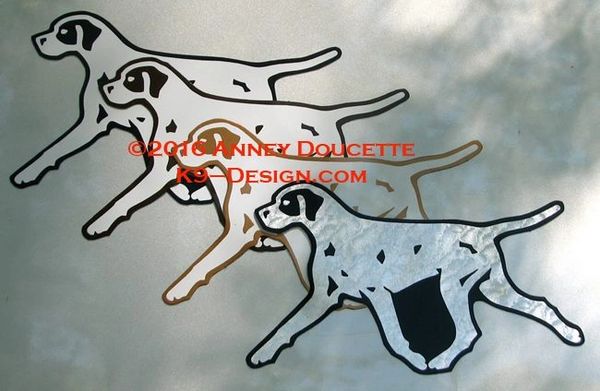 Pointer Trotting Magnet - Choose Color