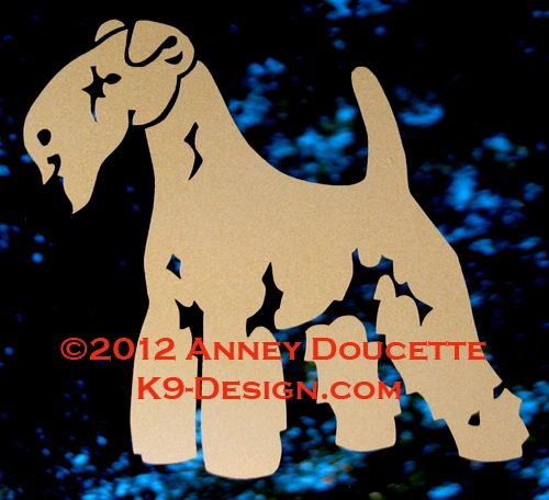 Lakeland Terrier Standing Decal