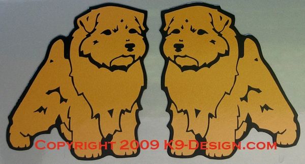 Norfolk Terrier Standing Magnet