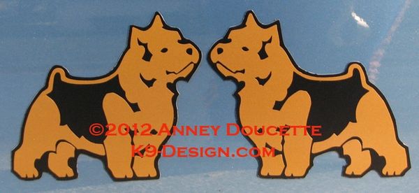 Norwich Terrier Standing Magnet