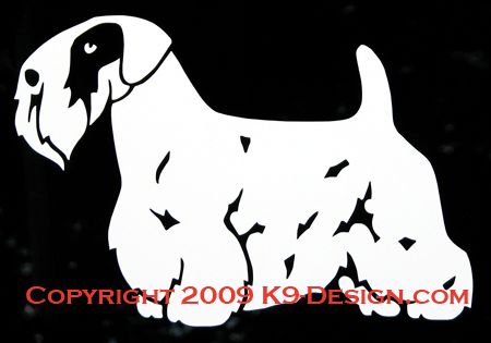 Sealyham Terrier Standing Decal