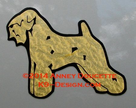 Soft Coated Wheaten Terrier Stacked Magnet