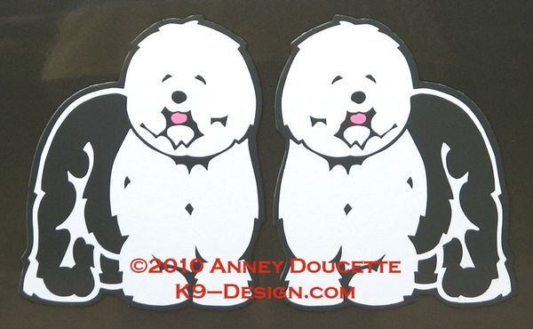 Old English Sheepdog Magnet