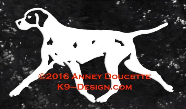 Pointer Trotting Decal