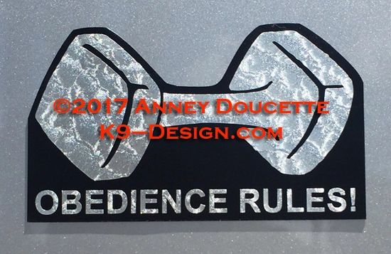 Obedience Rules! Magnet