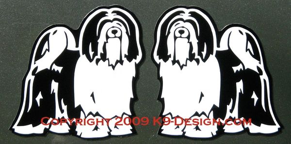 Tibetan Terrier Standing Magnet - Choose Color