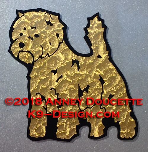 Cairn Terrier Magnet - Choose Color