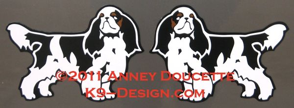 English Toy Spaniel Magnet - Choose Options