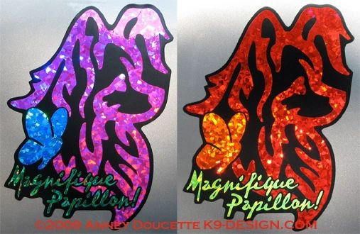 Magnifique Papillon! Large Magnet - Choose Colors