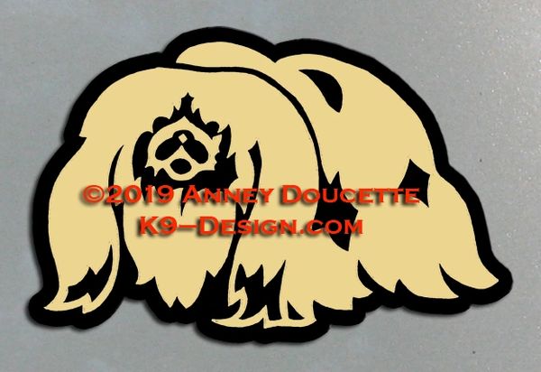 Pekingese Magnet - Choose Color