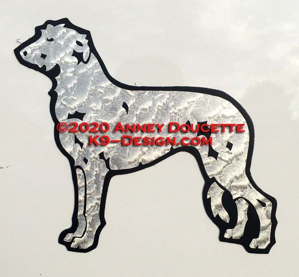 Scottish Deerhound Standing Magnet - Choose Color