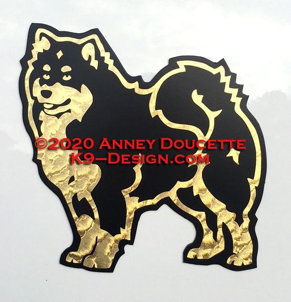 Finnish Lapphund Magnet - Choose Color