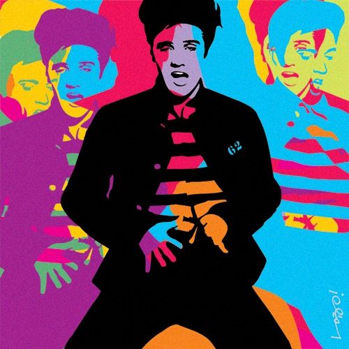 Retro Elvis Presley