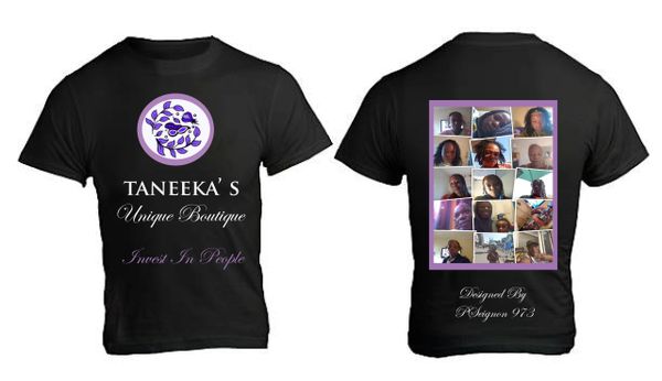 Taneeka's Unique Boutique Shirt Black
