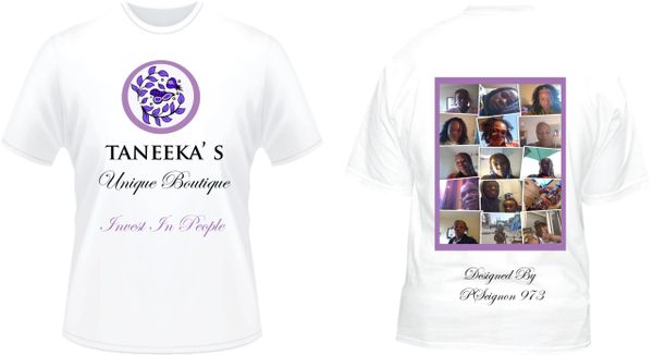 Taneeka's Unique Boutique Shirt White