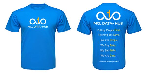 MCL Data Hub Blue Shirt