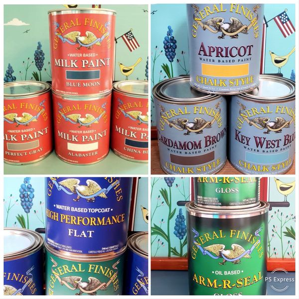 GENERAL FINISHES Paint & Wood Stain Products