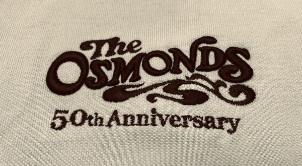 Tan Osmond 70's logo polo shirt (4X & 5X only)