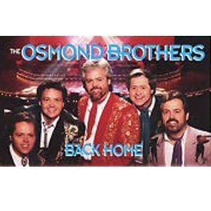 CASSETTE: Back Home - The Osmond Brothers