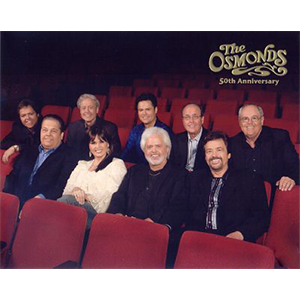 PHOTO: Osmond Family 50th Anniv (unsigned)