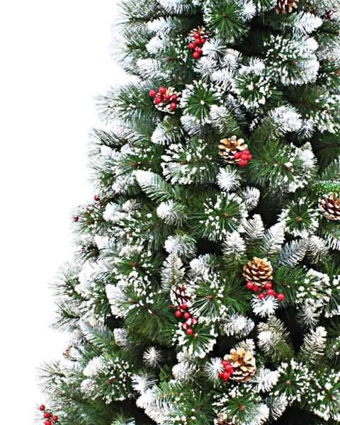 Top 30+ Stock Photos christmas tree with red berries and pine cones Completed