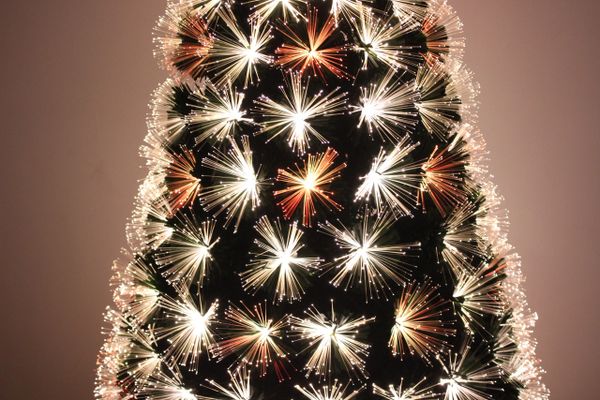 B-02 Firework Multi Colour Fiber Optic Christmas Tree