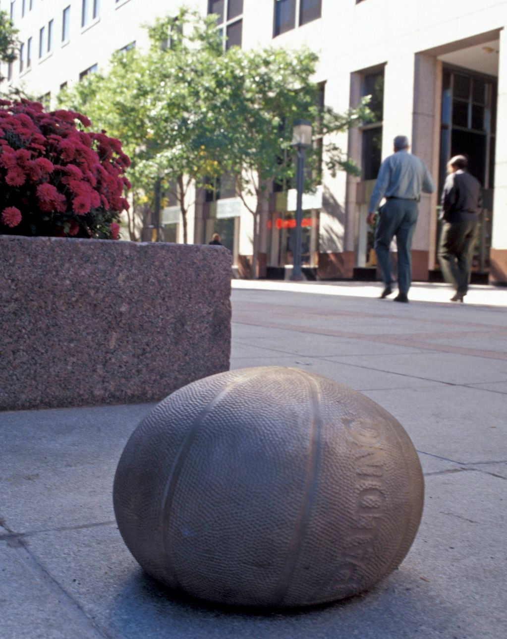 James Angus  Basketball Dropped from 35,000 feet
1999
bronze
Public Art Fund, New York