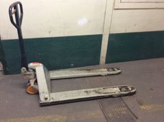 Crown Pallet Jack Model PTH50 27" x 48" - Used - Good Condition