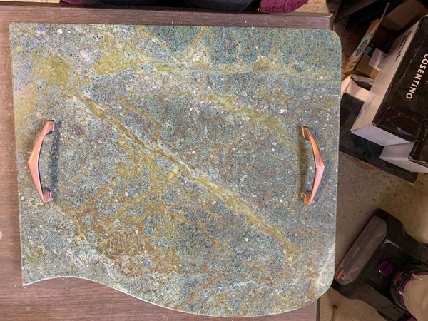 Emerald Green Granite Serving Tray Wave