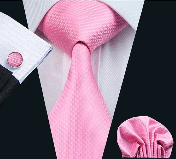 Pink Necktie Set