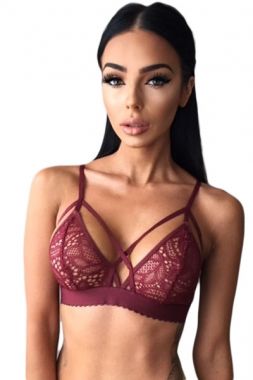 0073 Strappy Harness Bralette Bra