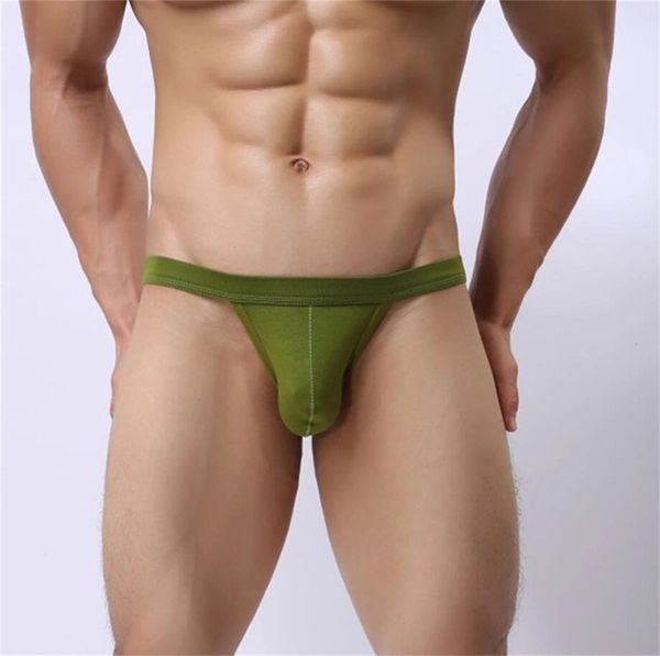 M594 Green Low Waist U Convex Pouch Modal