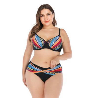 P6669 Aztec Pattern Swimsuit