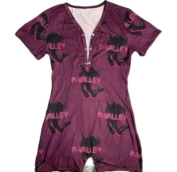 AL871 Short Sleeve P-Valley Adult Onesie