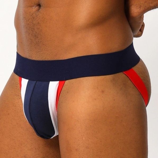 M228 Navy Blue Jock Strap Style Underwear