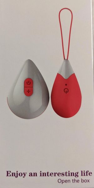 MJS 8 Speeds USB Rechargeable Remote Control Vibrating Egg
