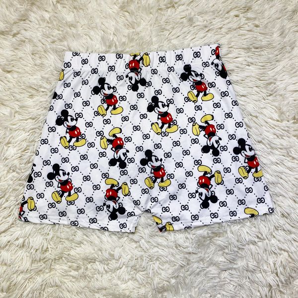B486 Mouse Inspired Printed Booty Shorts