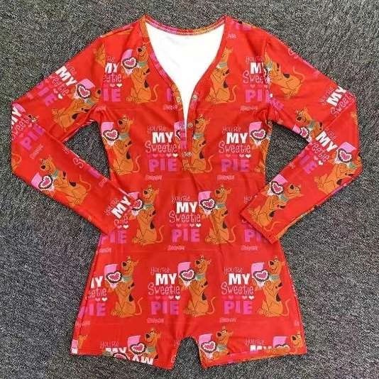 C974 You're My Sweetie Design Adult One Piece Pajama