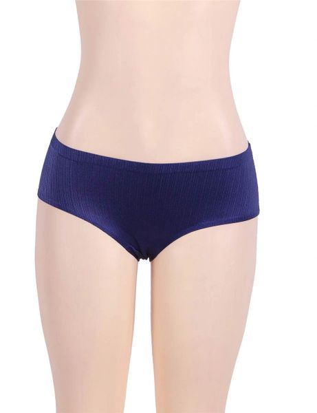 P354 Dark Blue Flash Silky Soft Sexy Panty