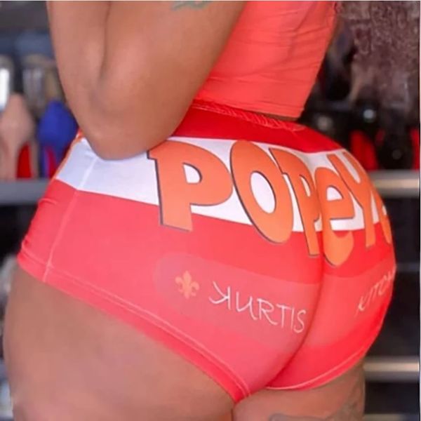 BK11 Popeye Inspired Booty Shorts