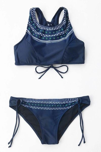 KT13 Blue Racerback Swim Set