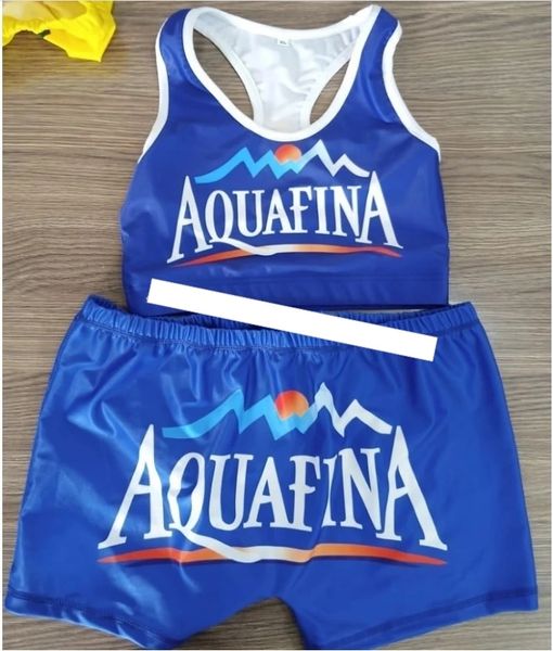 KE83 Aquafina Inspired Racerback Lounge Set