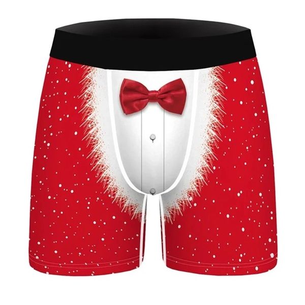 M398B Bow Tie Costume Boxer Shorts