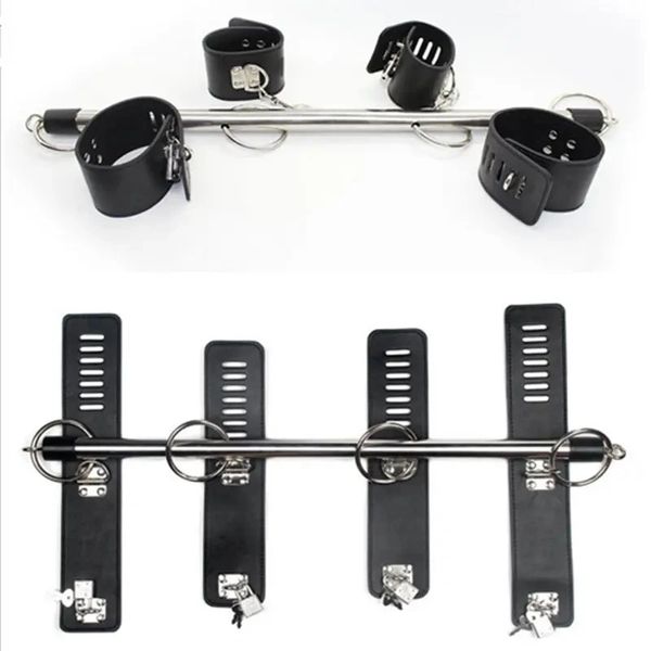 SB040 Spreader Bar Wrist Ankle Cuffs Bondage Tool