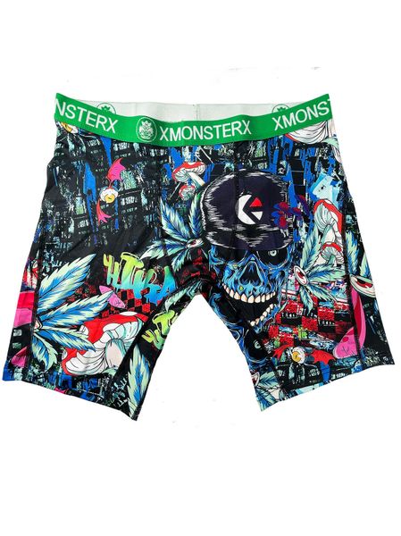 MX22 Monster Skull and Mushroom Men Boxer