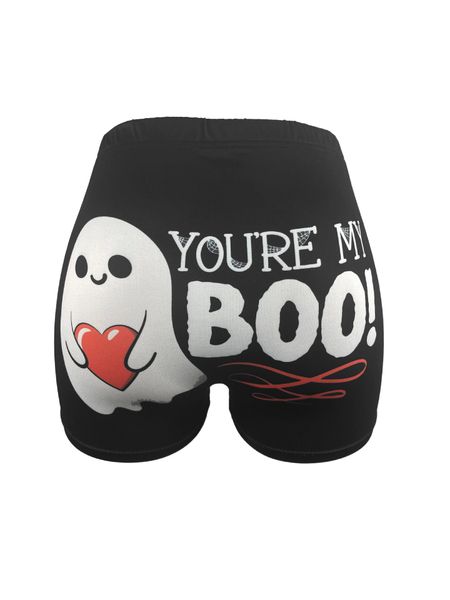 BK40 My Boo Printed Booty Shorts