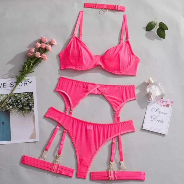 W417 Deep Pink Six Piece Set